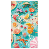 Fresh Printed Double - Faced Fleece Beach Towel | PRUSES - PRUSES