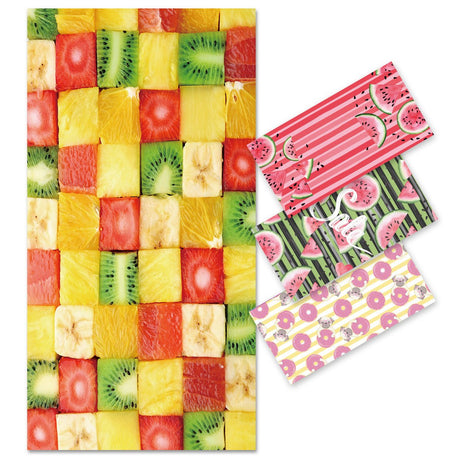 Fruit Pattern Double - Faced Fleece Beach Towel | PRUSES - PRUSES