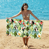 Garden Style Summer Double - Faced Fleece Beach Towel | PRUSES - PRUSES