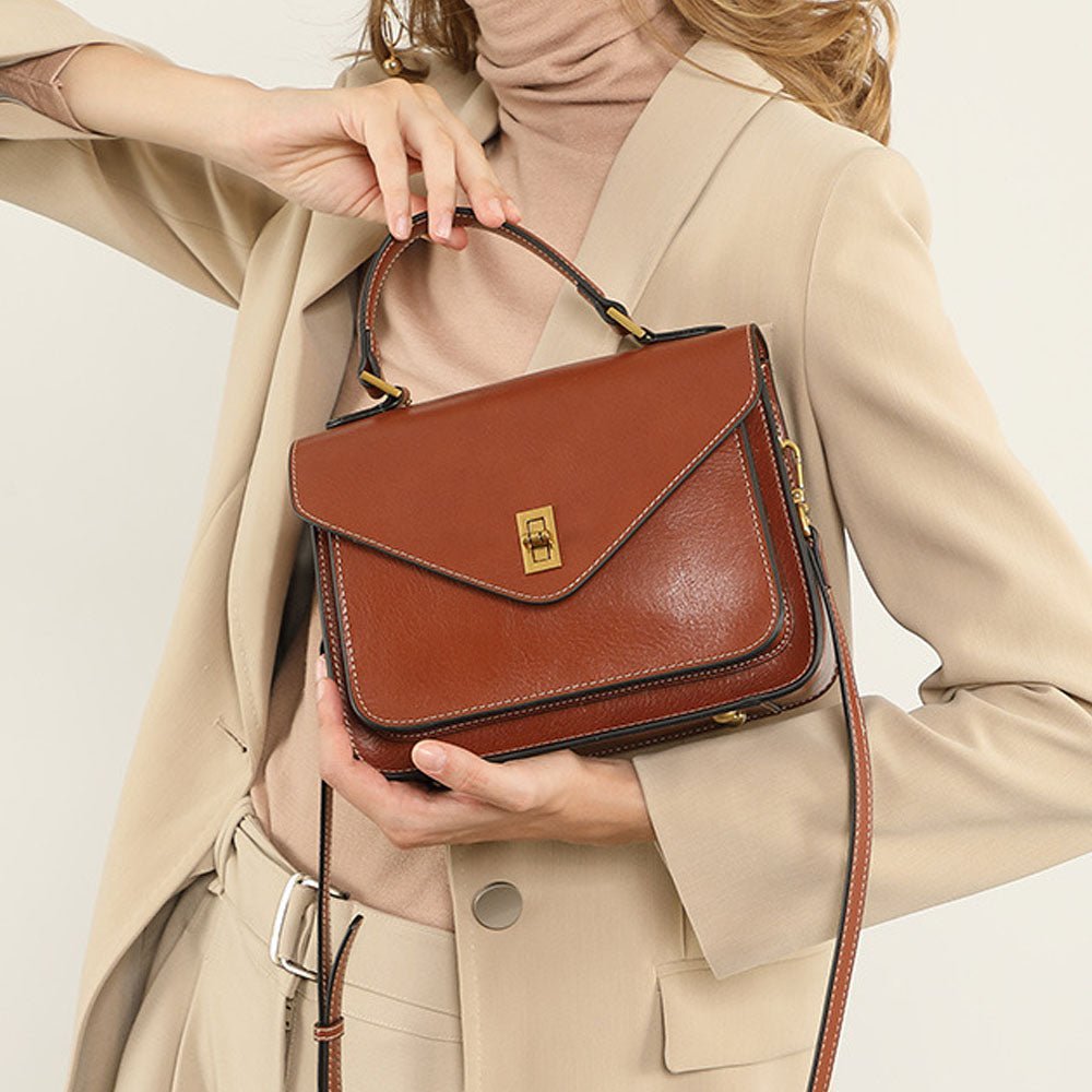 Genuine Leather High - end Women's Shoulder Bag |PRUSES - PRUSES