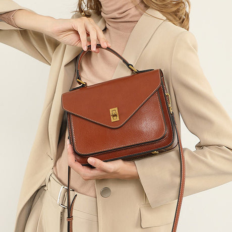 Genuine Leather High - end Women's Shoulder Bag |PRUSES - PRUSES