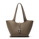 Genuine Leather Wind Chime Commuter Large Capacity Tote Bag |PRUSES - PRUSES