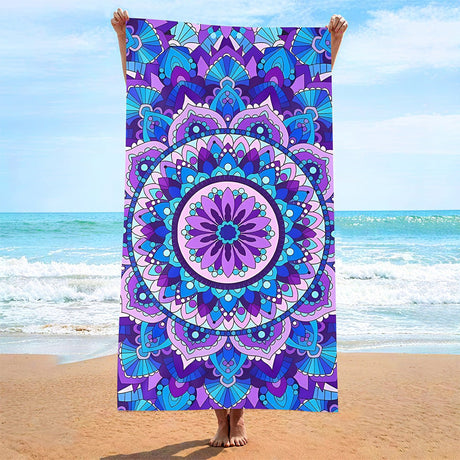 Geometry Superfine Fiber Beach Towel | PRUSES - PRUSES