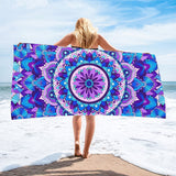 Geometry Superfine Fiber Beach Towel | PRUSES - PRUSES