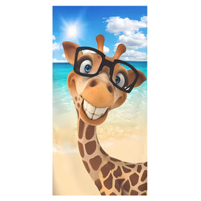 Giraffe Beach Towel | PRUSES - PRUSES