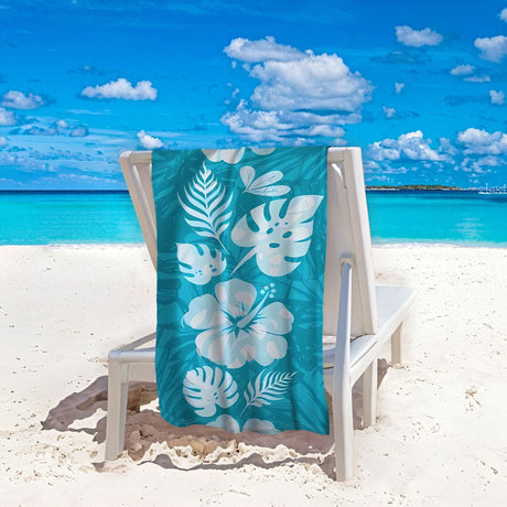 Graphic Print Beach Towel | PRUSES - PRUSES