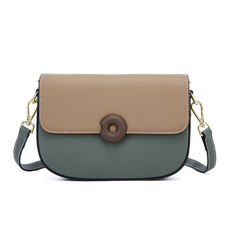green_leather_flap_saddle_bag_buckle_message_shoulder_bag_3