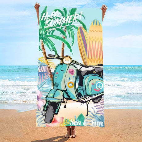 Gym Sports Microfiber Travel Beach Towel | PRUSES - PRUSES