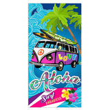 Holiday Car Pattern Beach Towel | PRUSES - PRUSES