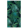 Jungle Leaf Print Double - Faced Fleece Beach Towel | PRUSES - PRUSES