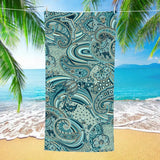 Large Printed Beach Towel For Summer | PRUSES - PRUSES