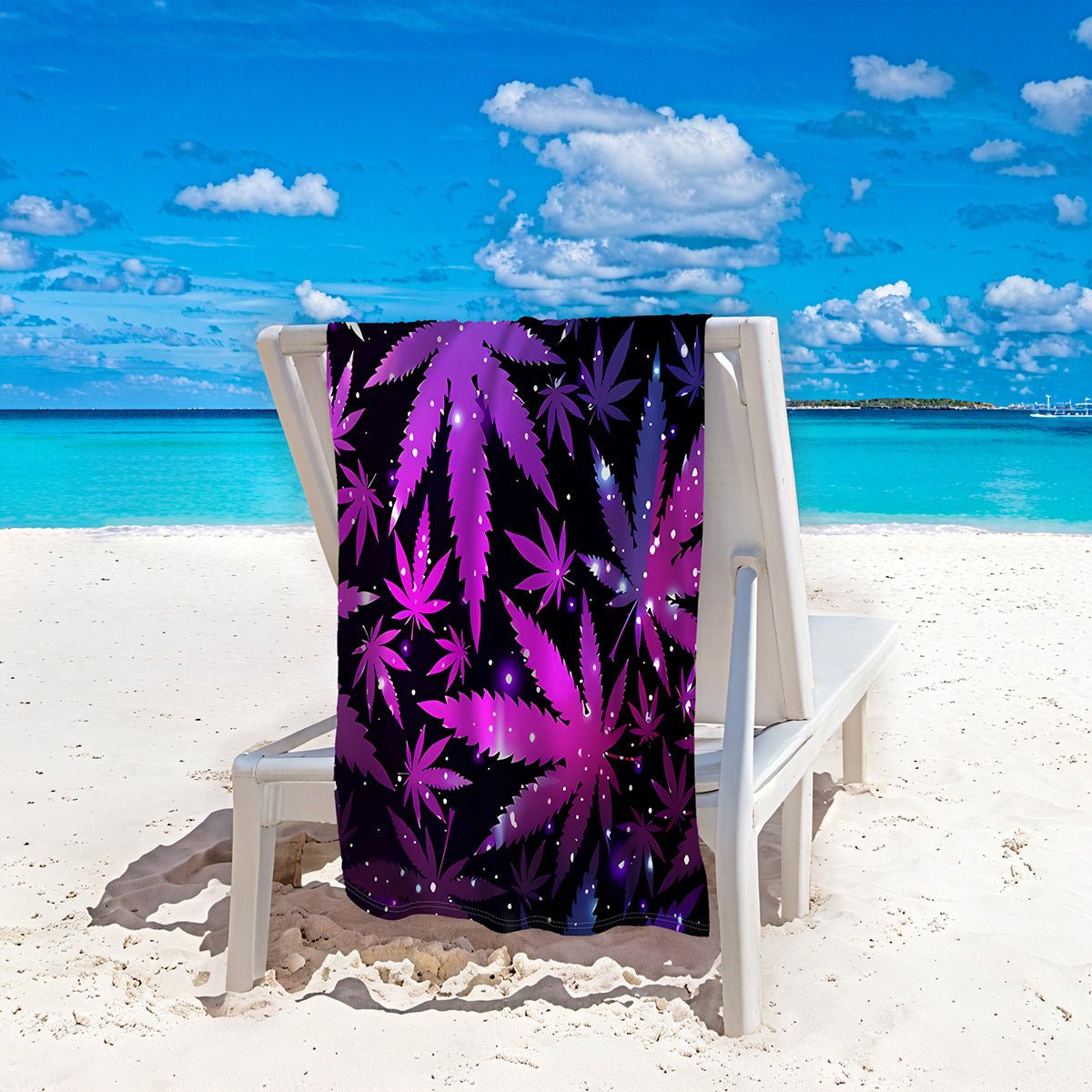 Maple Leaf Beach Towel | PRUSES - PRUSES