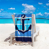 Maritime Anchor Pool Beach Towel | PRUSES - PRUSES