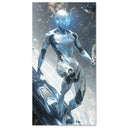 Mecha Warrior Double - Faced Fleece Beach Towel | PRUSES - PRUSES