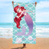 Mermaid Pattern Beach Towel | PRUSES - PRUSES