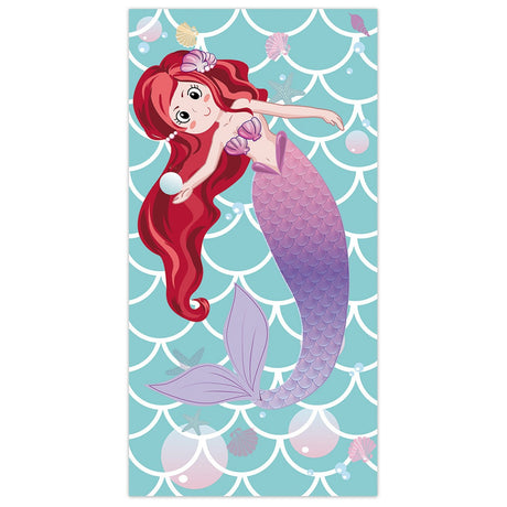 Mermaid Pattern Beach Towel | PRUSES - PRUSES