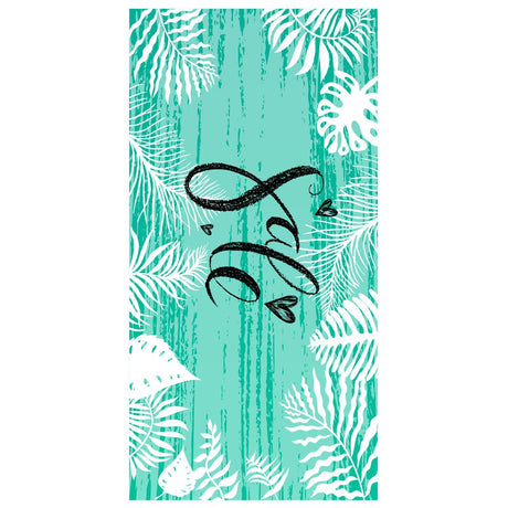 Mint Green Double - Faced Fleece Beach Towel | PRUSES - PRUSES