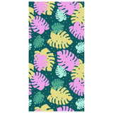 Monstera Leaf Beach Towel | PRUSES - PRUSES