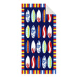 Multicolored Pattern Beach Towel | PRUSES - PRUSES