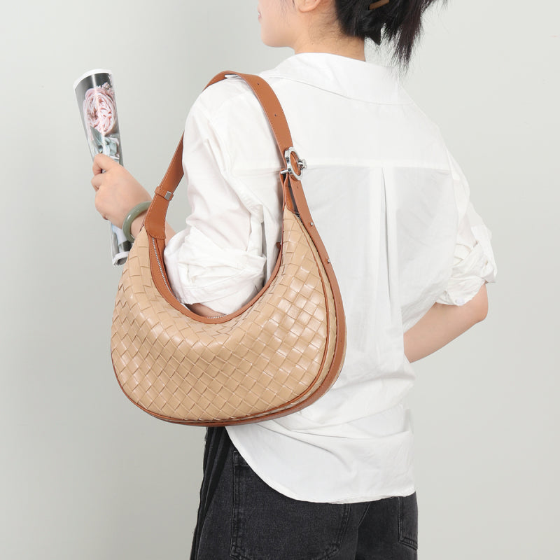 nude_leather_woven_half-moon_hobo_handbag_shoulder_bag_34