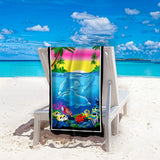 Ocean Dolphin Beach Towel | PRUSES - PRUSES