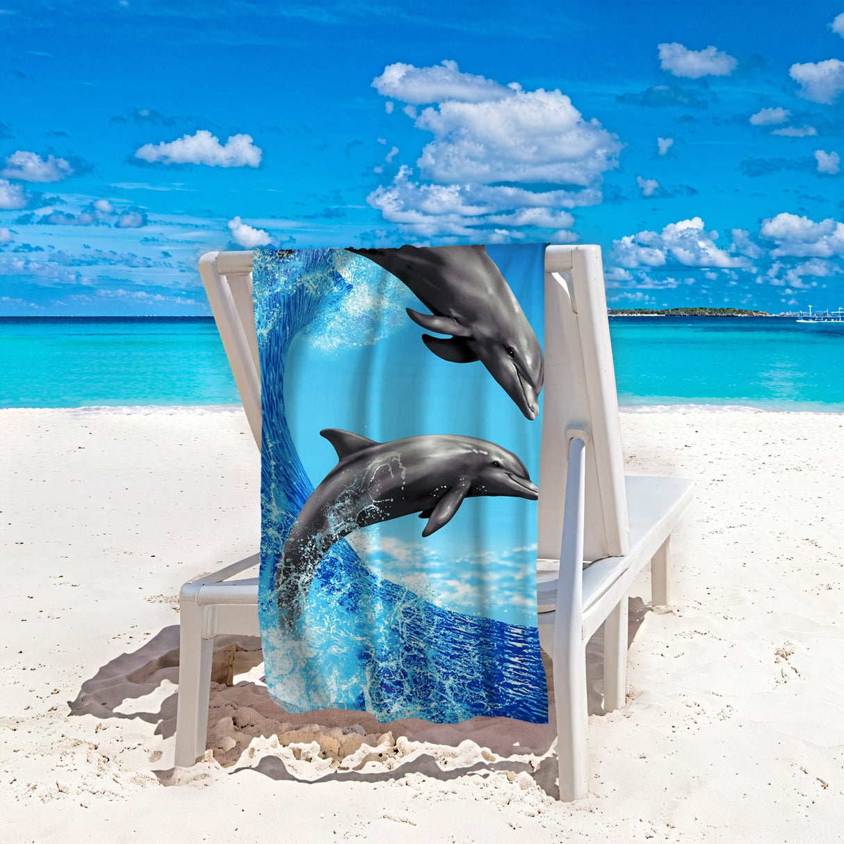 Ocean Theme Beach Towel | PRUSES - PRUSES