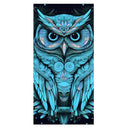 Owl Pattern Beach Towel | PRUSES - PRUSES