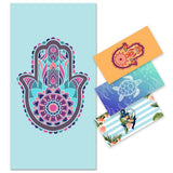 Palm Pattern Design Beach Towel | PRUSES - PRUSES