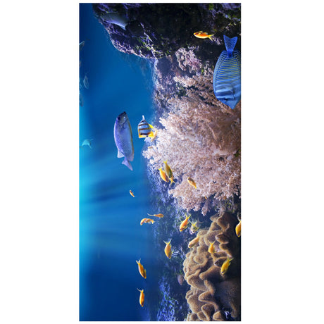 Pattern of the Underwater World Beach Towel | PRUSES - PRUSES