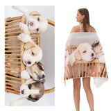 Pet Pictures Beach Towel | PRUSES - PRUSES