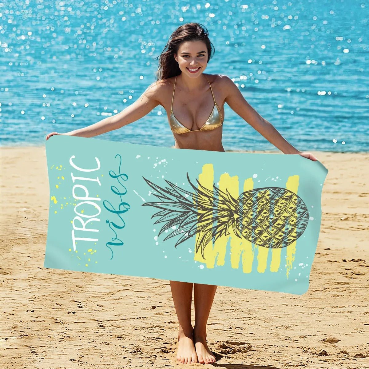 Pineapple Beach Towel | PRUSES - PRUSES