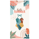 Printed Pattern Beach Towel | PRUSES - PRUSES