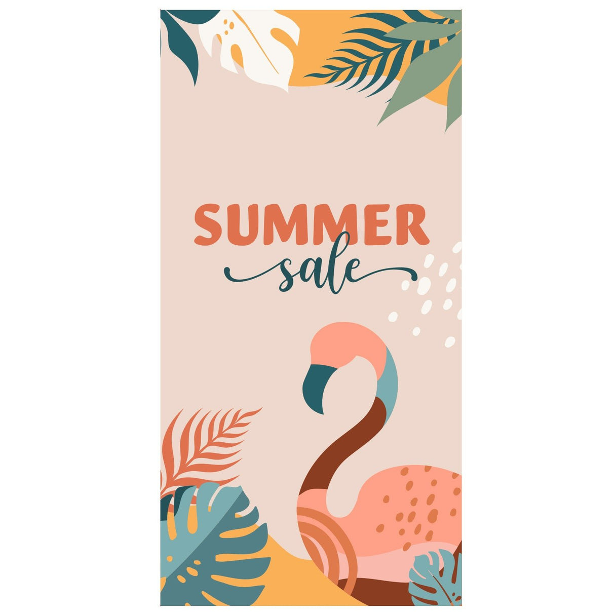 Printed Pattern Beach Towel | PRUSES - PRUSES