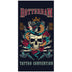 Retro Creative Skull Halloween Beach Towel - PRUSES