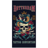 Retro Creative Skull Halloween Beach Towel - PRUSES