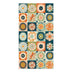 Retro Print Double - Faced Fleece Beach Towel | PRUSES - PRUSES