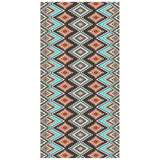 Retro Rectangular Beach Towel | PRUSES - PRUSES