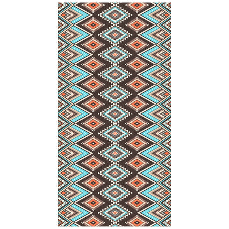 Retro Rectangular Beach Towel | PRUSES - PRUSES