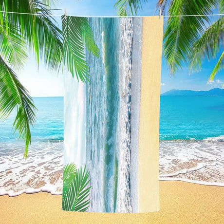 Sand Free Double - Faced Fleece Beach Towel | PRUSES - PRUSES