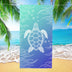 Sea Turtle Ocean Beach Microfiber Towel | PRUSES - PRUSES
