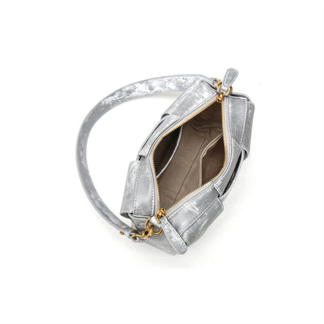 silver_woven_leather_zipper_shoulder_square_handbags_12