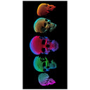 Skull Pattern Halloween Beach Towel - PRUSES