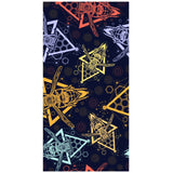 Skull Pattern Halloween Beach Towel - PRUSES
