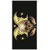 Skull Pattern Halloween Beach Towel - PRUSES