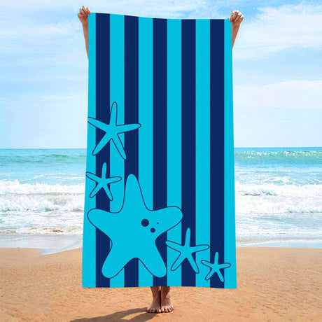 Starfish Pattern Beach Towel | PRUSES - PRUSES