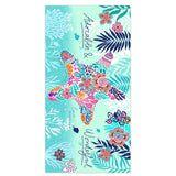 Starfish Quick - dry Bath Towel Printed Beach Towel | PRUSES - PRUSES