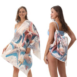 Starfish Shell Drawstring Beach Towel | PRUSES - PRUSES