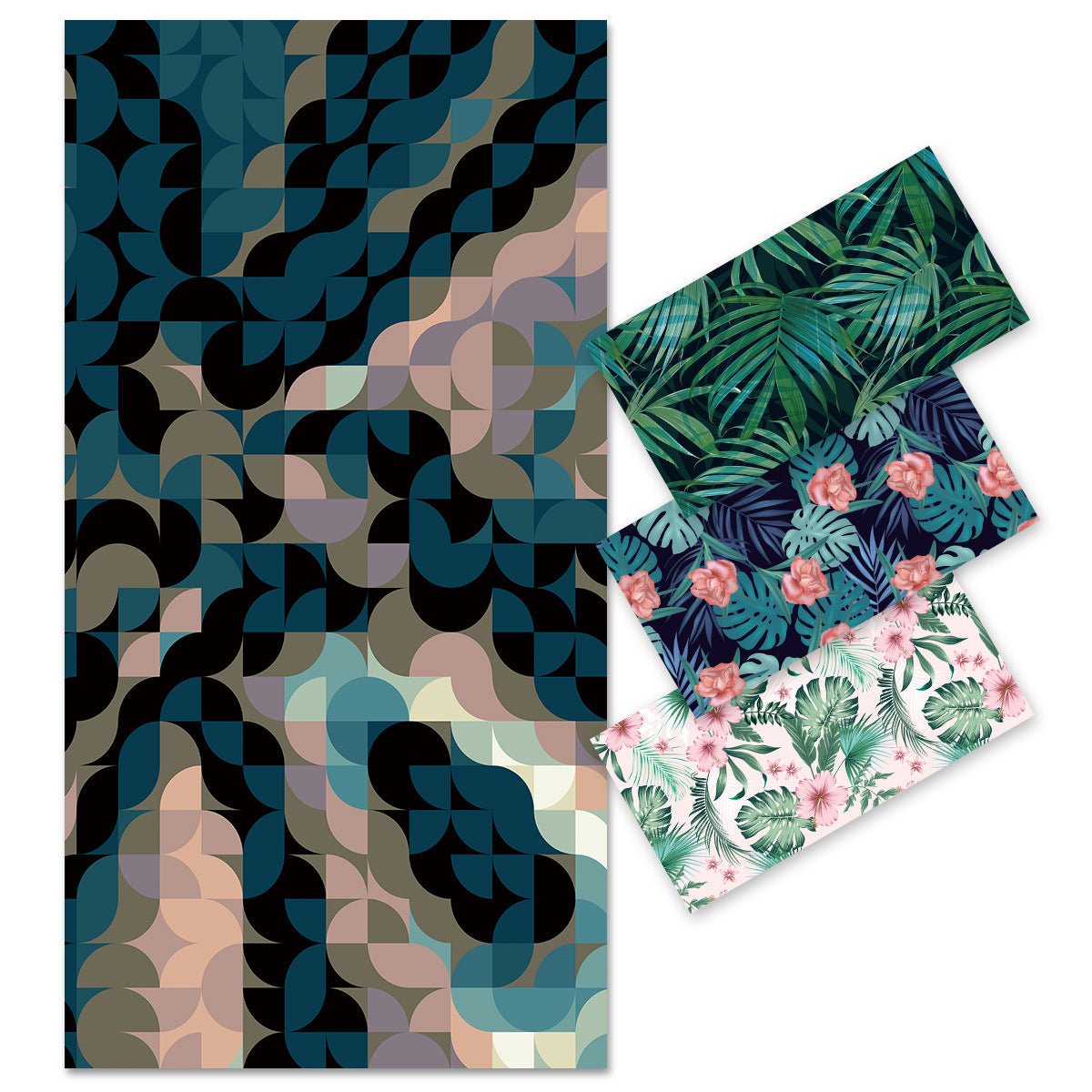 Street Art Inspired Double - Faced Fleece Beach Towel | PRUSES - PRUSES