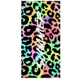 Summer Colorful Leopard Print Beach Towel | PRUSES - PRUSES