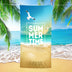 Summer Time Seagull Beach Towel | PRUSES - PRUSES